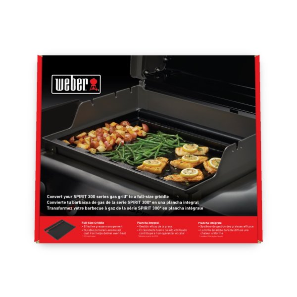 Weber Grillplatte Full Size für Spirit 300-Serie